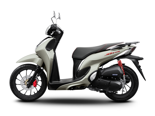 TVS Dazz 110 trắng hồng