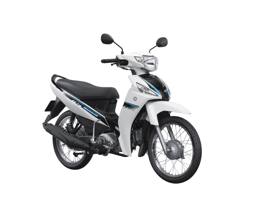 TVS Dazz 110 trắng hồng